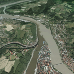 Confluencia de rios_Ilz y Danubio y Eno