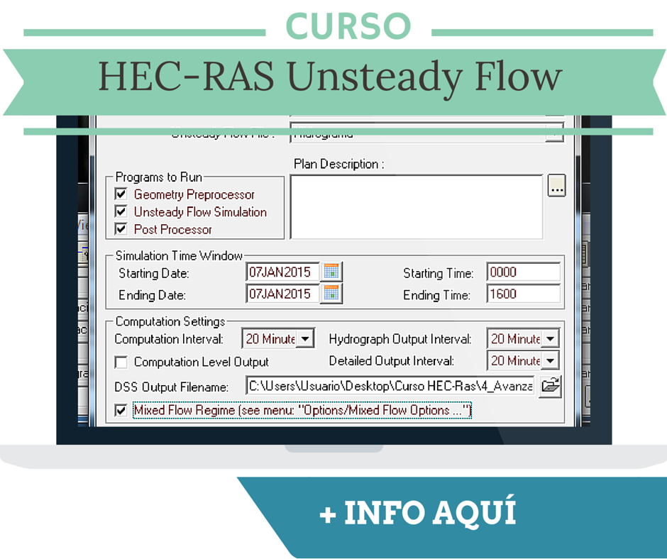 Curso HEC-RAS Unsteady