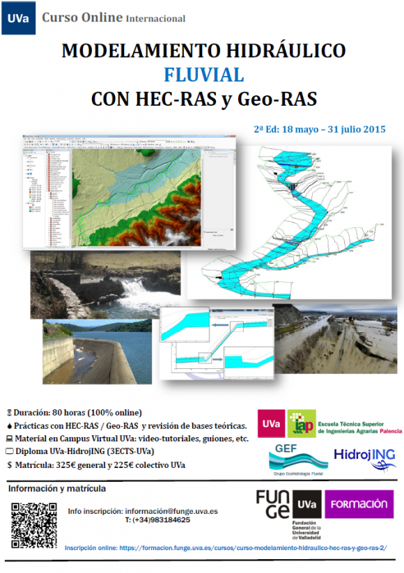 CURSO ONLINE HEC-RAS y Geo-RAS de Modelamiento Hidráulico Fluvial