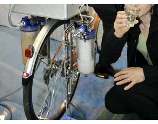 Cycloclean, depurando agua pedaleando